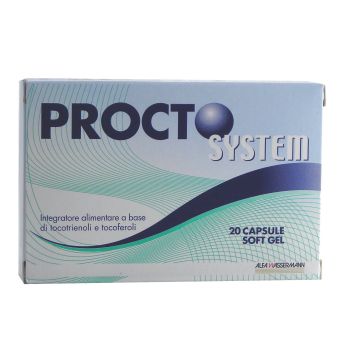 Procto system 20 capsule soft gel