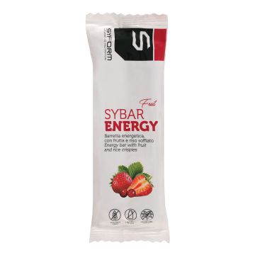 Sybar energy fruit barretta fragola 40 g