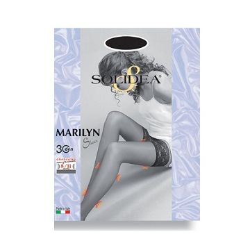 Marilyn 70 sheer calza autoreggente bronze 4l