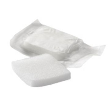 Medicazione In Compresse Di Poliuretano Espanso Formato Da Reticoli Cellulari A Nido D'ape 10pezzi 5x5x1cm Sterile