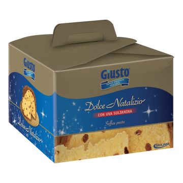 Giusto Senza Zuccheri Dolce Natale 600g