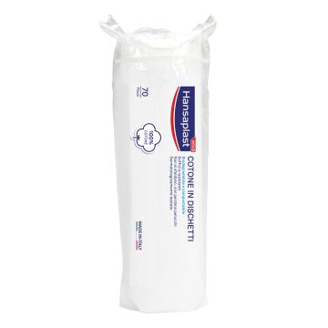 Cotone idrofilo hansaplast carres 70 pezzi pretagliati
