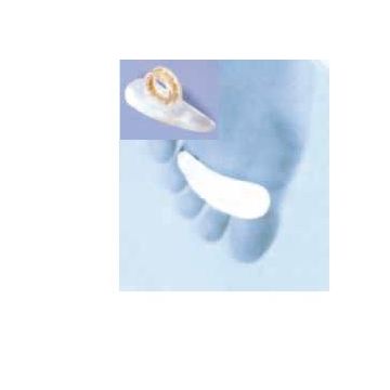 Supporto dita a martello oppo misura small. previene callosita' e dita a martello. supporto indicato per stirare le dita del piede contratte. utile per ridurre il dolore