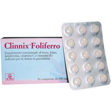 Clinderm Foliferro 30compresse 500mg