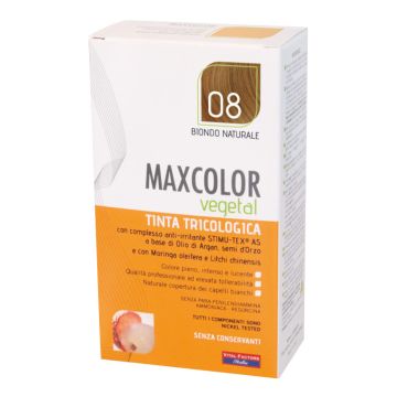 Maxcolor Vegetal Tinta 08 Biondo Naturale 140ml