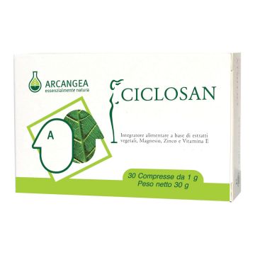 Ciclosan 30 compresse 30g nuovo formato
