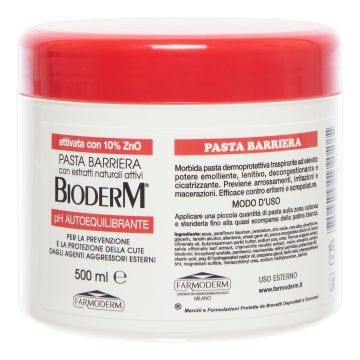 Bioderm pasta barriera zinco 500 ml