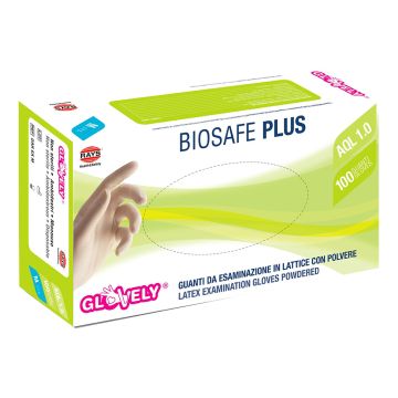 GUANTO LATTICE RAYS CON POLVERE AQL 1.0 TAGLIA S 100 pezzi