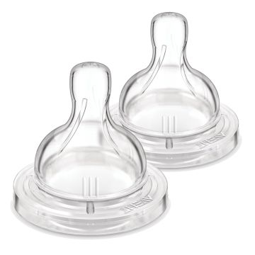 Avent Tettarelle flusso regolabile 1 fessura 2 pezzi