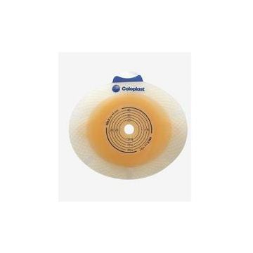 Placca per ileostomia e colostomia sistema a 2 pezzi sensura click convex light foro 21mm flangia 40mm 5 pezzi
