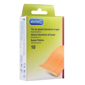 Alvita Cerotto Impermeabile 10x6cm 10 Pezzi