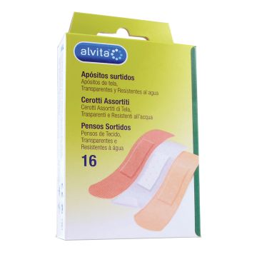 Alvita Cerotti Assortiti 16 Pezzi