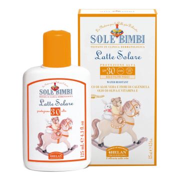 Sole bimbi latte solare spf30 125 ml