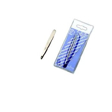 Pinzetta depilatoria inox punta retta