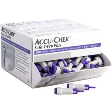 Accuchek Safe-t-pro Plus 200pezzi