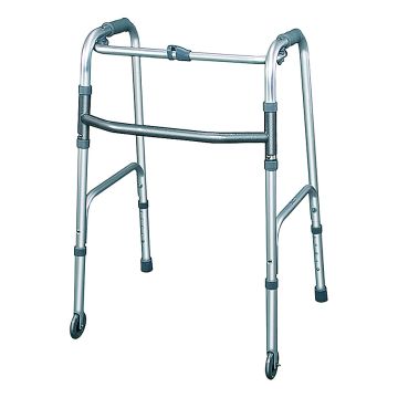 Deambulatore safety con ruote 2 anteriori