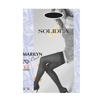 Marilyn 70 opaco calza autoreggente nero 2