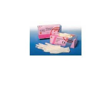 Guanto skin lattice senza polvere misura extra small 100 pez