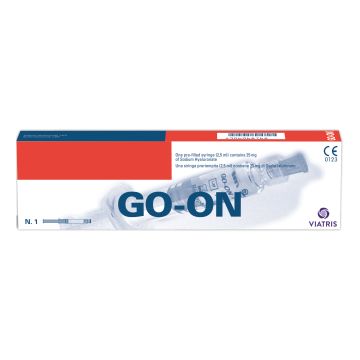 Siringa intra-articolare go on acido ialuronico 1% 2,5 ml