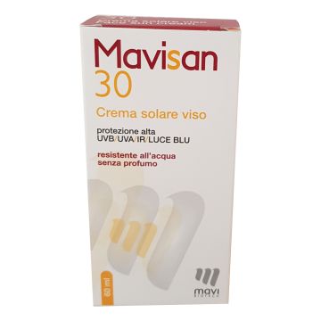 Mavisan 30 Crema Solare Viso 60 ml