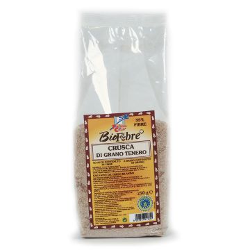 Fsc biofibre+ crusca di grano tenero bio ad alto contenuto di fibra 250 g