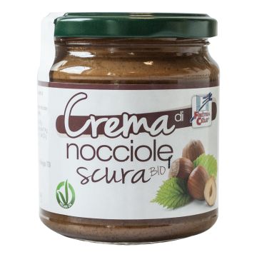 Crema di nocciole scura bio 300 g
