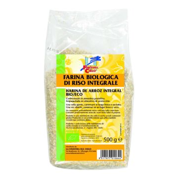 Farina integ riso 500g finestra Farina integ riso 500g finestra