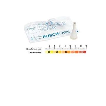 Catetere esterno ruecco tipo condom in lattice sintetico wirupren con sistema di raccordo 25mm 30 pezzi
