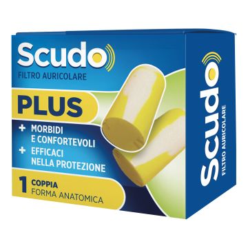 Earplug scudo plus 1 coppia 2p