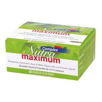 Nutra maximum complex 20 flaconcini da 10 ml