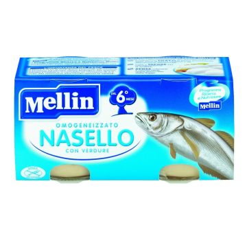Mellin omogeneizzato nasello 80 g 2 pezzi