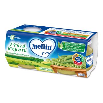 Mellin omogeneizzato primi legumi 80 g 2 pezzi