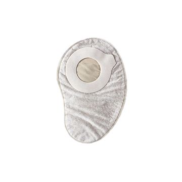 Sacca colostomia medio a fondo chiuso opaca filtro regolabile e rivestimento in tessuto con sistema di aggancio adesivo riposizionabile esteem synergy colo 13/48mm 30 pezzi