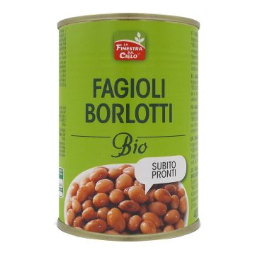 Fagioli borlotti pronti bio