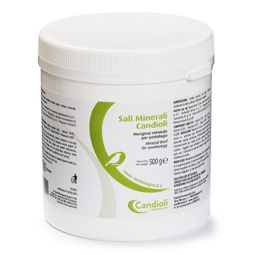Candioli Sali Minerali Ornitologici Barattolo 500 G