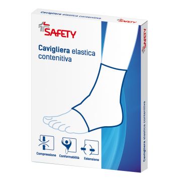 Cavigliera ortopedica flexa colore ocra misura media 1 pezzo
