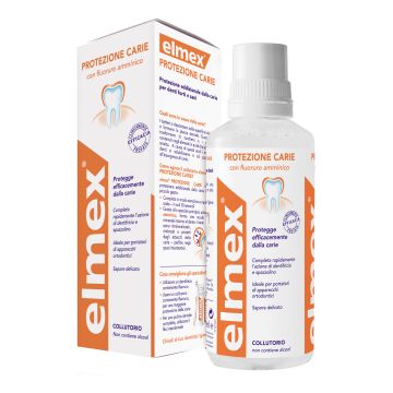 Elmex protezione carie collutorio fluoruro amminico 400 ml