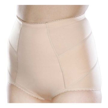 Orione 536 cintoslip erniario donna aperto con pelotte in cotone nudo 5