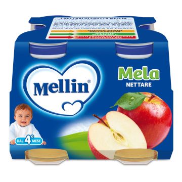 Mellin nettare mela 4x125ml