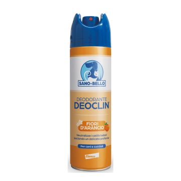 Sano e bello deodorante deoclin fiori d'arancio 250 ml