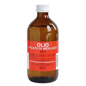 Olio fegato merluzzo soluzione 500 ml