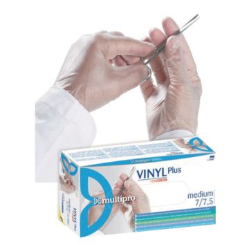 Guanti Vinile M 100pezzi F/care