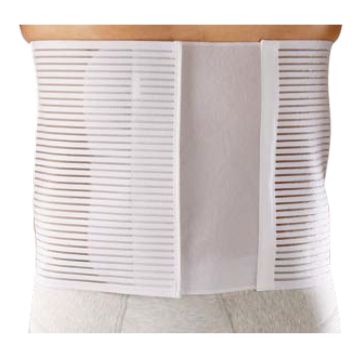 Orione 3090 fascia regolabile tessuto millerighe altezza cm 28 bianco xl
