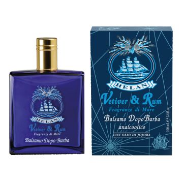 Vetiver & rum balsamo dopobarba analcolico 100 ml