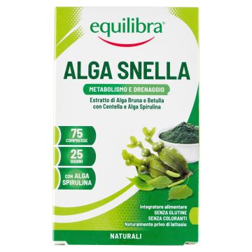 Equilibra Alga Snella Integratore per la Silhouette 75 Compresse
