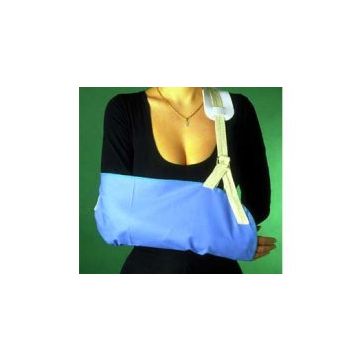 Reggibraccio economy sostiene il braccio traumatizzato o ingessato,  in cotone 100% regolabile in altezza misura grande