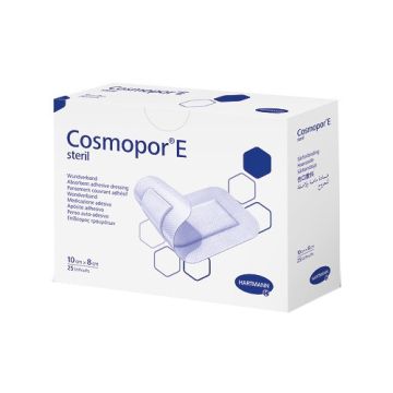 Cosmopor E Cerotto Adesivo Per Medicazioni In Tessuto Non Tessuto 10 X 8 Cm 10 Pezzi