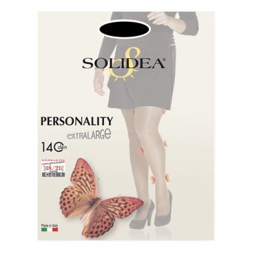 Personality 140 sheer collant nero 2xxl