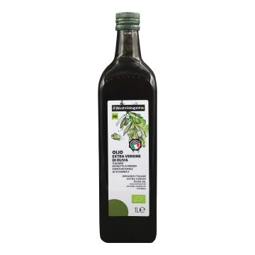 Il nutrimento olio extravergine d'oliva calabrese estratto a freddo 1 litro