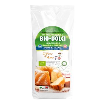 Il pane di anna preparato bio per dolci senza latte 500 g